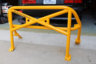 Illustration for article titled Installing a Blackbird Fabworx GT3 Roll Bar Into The "Miss Miagi" MX-5